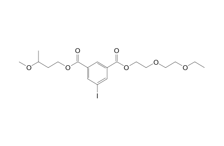 5-iodoisophthalic acid, 2-(2-ethoxyethoxy)ethyl 3-methoxybutyl ester