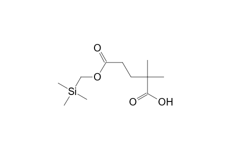 1-Methyl 5-(trimethylsilyl) 2,2-dimethylpentanedioate
