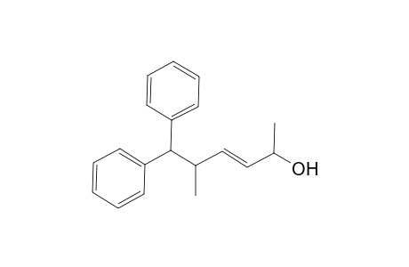 (2S*,5S*)-(E)-5,5-Diphenylmethyl-2-hydroxy-3-hexene