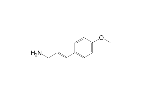 (E)-3-(4-methoxyphenyl)-2-propen-1-amine