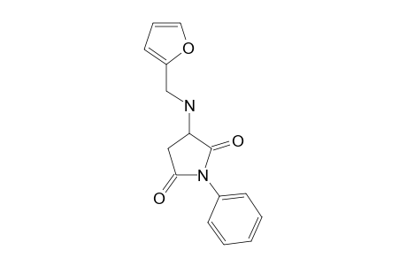 3-[(2-Furylmethyl)amino]-1-phenyl-2,5-pyrrolidinedione