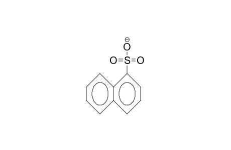 1-Naphthalenesulfonic acid, anion