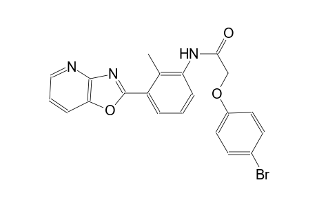 acetamide, 2-(4-bromophenoxy)-N-(2-methyl-3-oxazolo[4,5-b]pyridin-2-ylphenyl)-