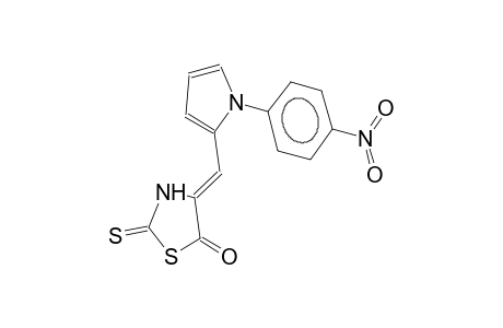 1-(4-nitrophenyl-2-(2-thioxo-5-oxo-4-thiazolidinylidenemethyl)pyrrole