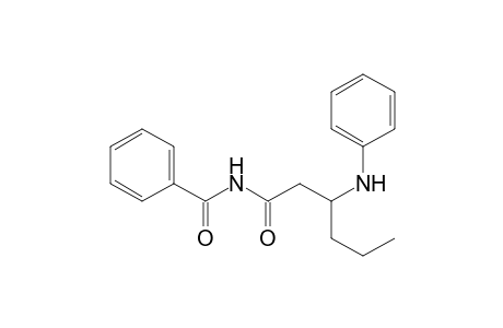 N-(3-Phenylamino-hexanoyl)-benzamide
