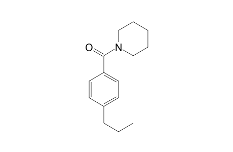 (4-Propylphenyl)piperidin-1-yl-methanone