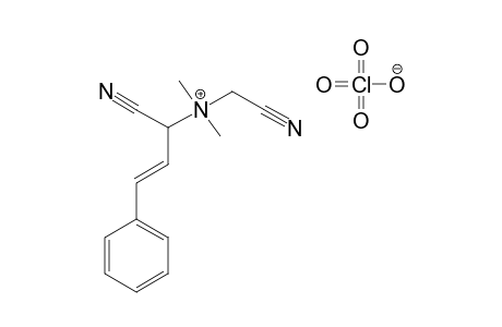 N-CYANOMETHYL-N-[(E)-1-CYANO-3-PHENYLPROP-2-ENYL]-N,N-DIMETHYLAMMONIUM_PERCHLORATE