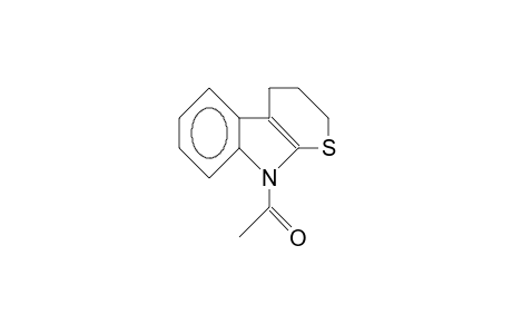 N-Acetyl-2,3,4,9-tetrahydro-thiopyrano(2,3-B)indole