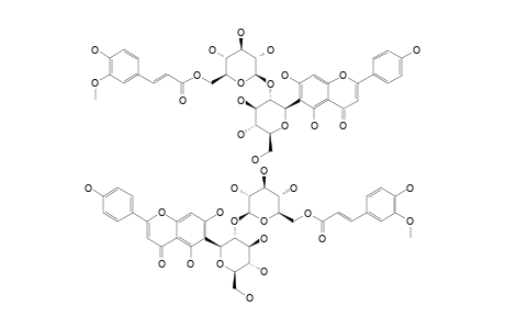 ISOVITEXIN-2''-O-BETA-[6-O-E-FERULOYLGLUCOPYRANOSIDE]
