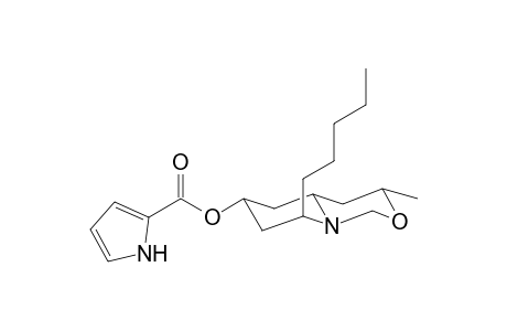 1H-Pyrrole-2-carboxylic acid 3-methyl-8-pentyl-hexahydro-pyrido[1,2-c][1,3]oxazin-6-yl ester