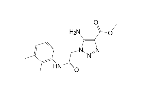 methyl 5-amino-1-[2-(2,3-dimethylanilino)-2-oxoethyl]-1H-1,2,3-triazole-4-carboxylate