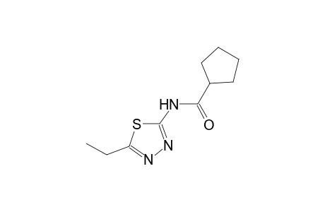 N-(5-ethyl-1,3,4-thiadiazol-2-yl)cyclopentanecarboxamide