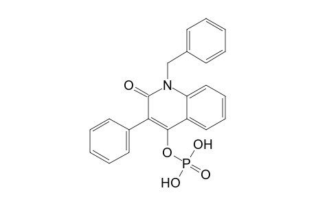 1-Benzyl-1,2-dihydro-2-oxo-3-phenylquinolin-4-yl dihydrogenphosphate