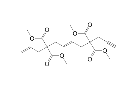 (E)-Tetramethyl dodec-1,6-dien-11-yne-4,4,9,9-tetracarboxylate