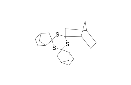 Trispiro[1,3,5-trithiane-2,2':4,2'':6,2'''-trisbicyclo[2.2.1]heptane]