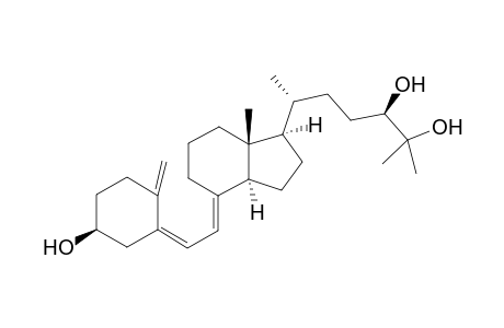 (3.beta.-5Z,7E,24R)-9,10-Secocholesta-5,7,10(19)-triene-3,24,25-triol [24R,25-dihydroxyvitamin D3]