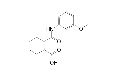 3-cyclohexene-1-carboxylic acid, 6-[[(3-methoxyphenyl)amino]carbonyl]-