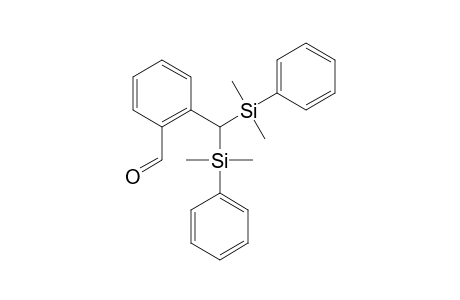 2-[bis(Dimethylphenylsilyl)methyl]-benzaldehyde