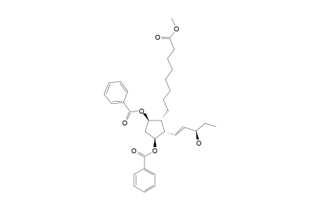 (1S,2S,3R,4R)-1,4-BIS-O-(BENZOYL)-2-[(3R)-HYDROXYPENT-1-(1E)-ENYL]-3-(METHOXYCARBONYLHEPTYL)-CYCLOPENTANE-1,4-DIOL