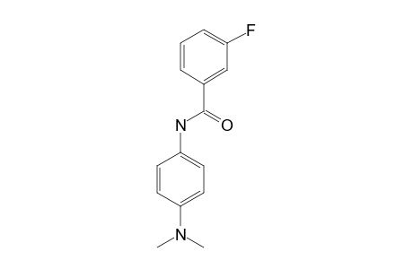 N-(4-dimethylaminophenyl)-3-fluorobenzamide