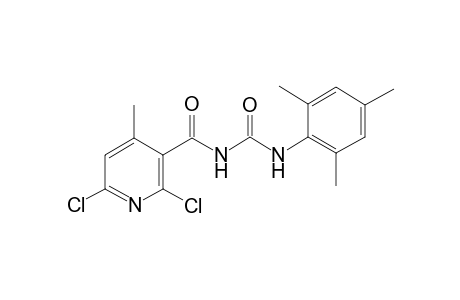 2,6-bis(chloranyl)-4-methyl-N-[(2,4,6-trimethylphenyl)carbamoyl]pyridine-3-carboxamide