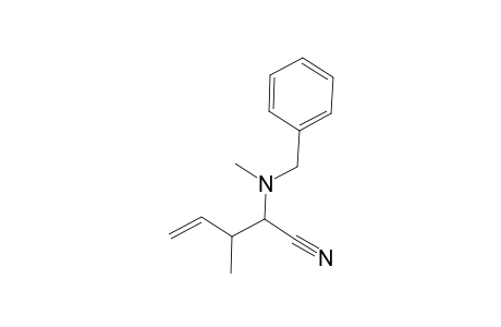 2-[benzyl(methyl)amino]-3-methyl-pent-4-enenitrile
