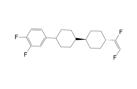 1-{trans-4-[(E)-(1,2-Difluoroethenyl]cyclohexyl}-trans-4-(3,4-difluorophenyl)lcyclohexane