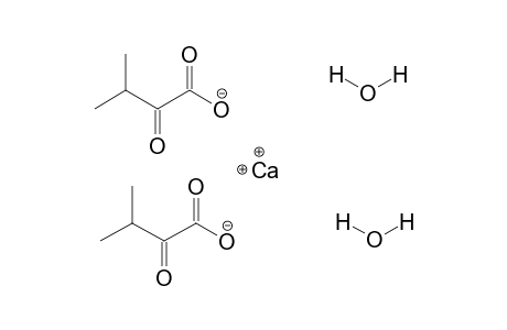 3-Methyl-2-oxobutanoic acid, calcium salt dihydrate