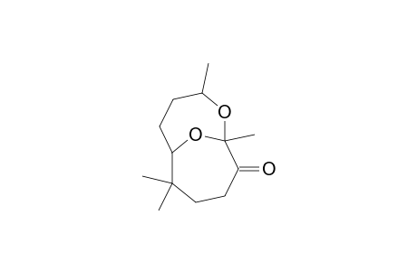 2,11-Dioxabicyclo[4.4.1]undecan-10-one, 1,3,7,7-tetramethyl-