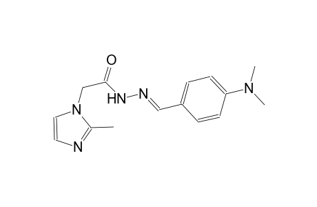 N'-{(E)-[4-(dimethylamino)phenyl]methylidene}-2-(2-methyl-1H-imidazol-1-yl)acetohydrazide