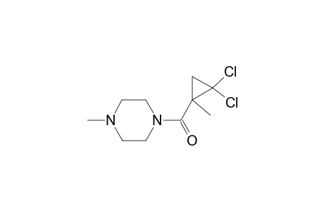1-[(2,2-dichloro-1-methylcyclopropyl)carbonyl]-4-methylpiperazine