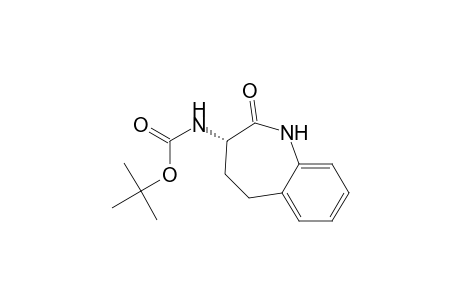 N-[(3S)-2-keto-1,3,4,5-tetrahydro-1-benzazepin-3-yl]carbamic acid tert-butyl ester