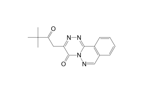 4H-[1,2,4]Triazino[3,4-a]phthalazin-4-one, 3-(3,3-dimethyl-2-oxobutyl)-