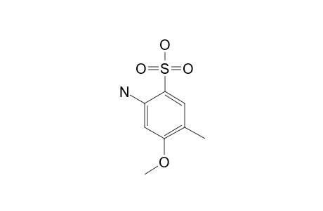 4-AMINO-2-METHOXY-5-SULFONIC-ACID-TOLUENE