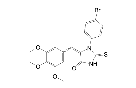 1-(p-bromophenyl)-2-thio-5-(3,4,5-trimethoxybenzylidene)hydantoin