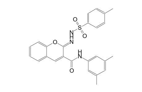 benzenesulfonic acid, 4-methyl-, 2-[(2Z)-3-[[(3,5-dimethylphenyl)amino]carbonyl]-2H-1-benzopyran-2-ylidene]hydrazide