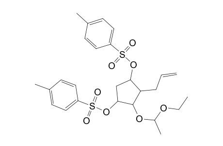 1,3-Cyclopentanediol, 4-(1-ethoxyethoxy)-5-(2-propenyl)-, bis(4-methylbenzenesulfonate)