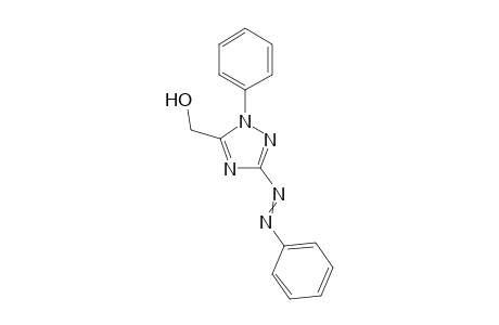 5-(Hydroxymethyl)-3-(phenylazo)-1-phenyl-1H-[1,2,4]triazole