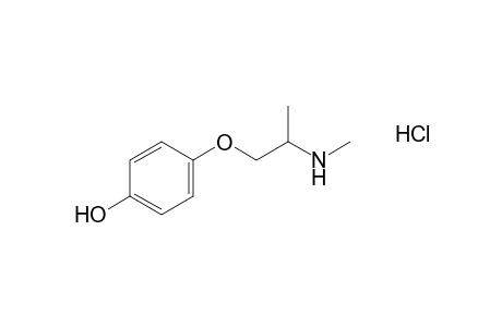 p-[2-(methylamino)propoxy]phenol, hydrochloride