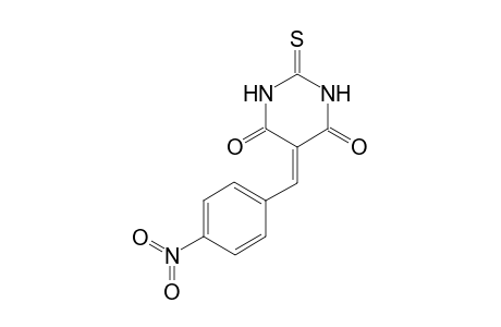 5-(4-nitrobenzylidene)-2-thioxo-hexahydropyrimidine-4,6-quinone