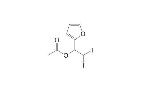 2,2-Diiodo-1-(furan-2'-yl)ethyl acetate