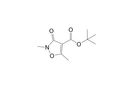 2,5-Dimethyl-3-oxo-2,3-dihydroisoxazole-4-carboxylic acid tert-butyl ester