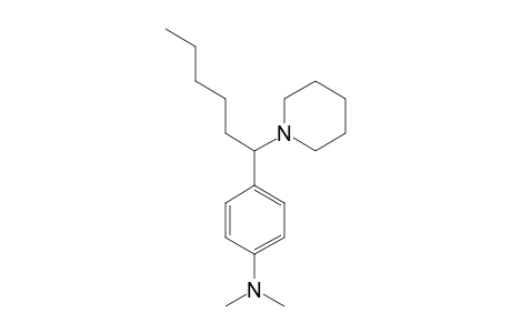 N,N-DIMETHYL-4-(1-PIPERIDINOHEX)-ANILINE