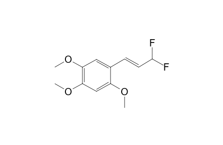 (E)-1-(3,3-difluoroprop-1-enyl)-2,4,5-trimethoxybenzene
