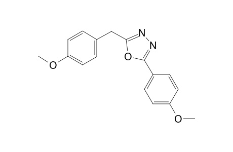 2-(4-Methoxybenzyl)-5-(4-methoxyphenyl)-1,3,4-oxadiazole