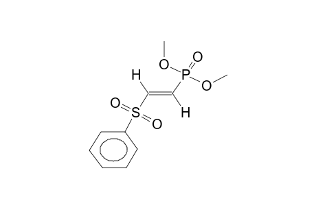 (E)-1-BENZYLSULPHONYL-2-DIMETHYLPHOSPHONOETHENE