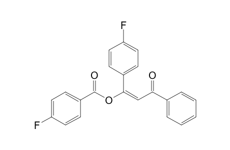 2-Benzoyl-1-(4-fluorophenyl)ethenyl 4-fluorobenzoate