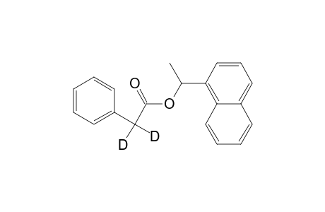 .alpha.-Methyl-1-naphthalenylmethyl phenyl(dideuterio)acetate