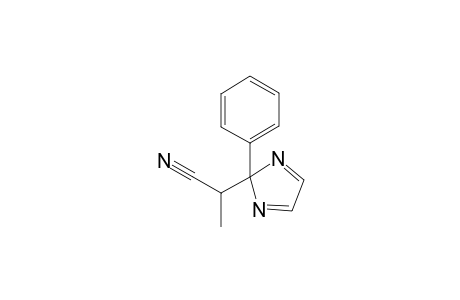 2-(2-phenyl-2-imidazolyl)propanenitrile