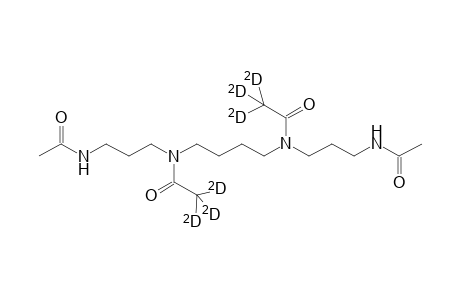 N(1),N(14)-diacetyl-N(5),n(10)-di(trideuterio)acetyl-spermine